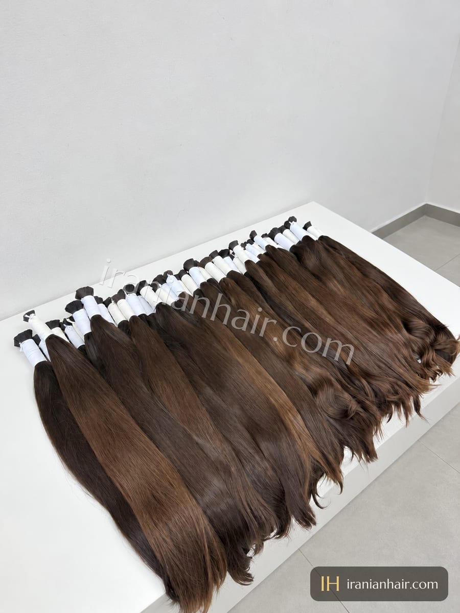 PACKAGE Premium Virgin Hair 03 · 10 KG — Silky, 50-60