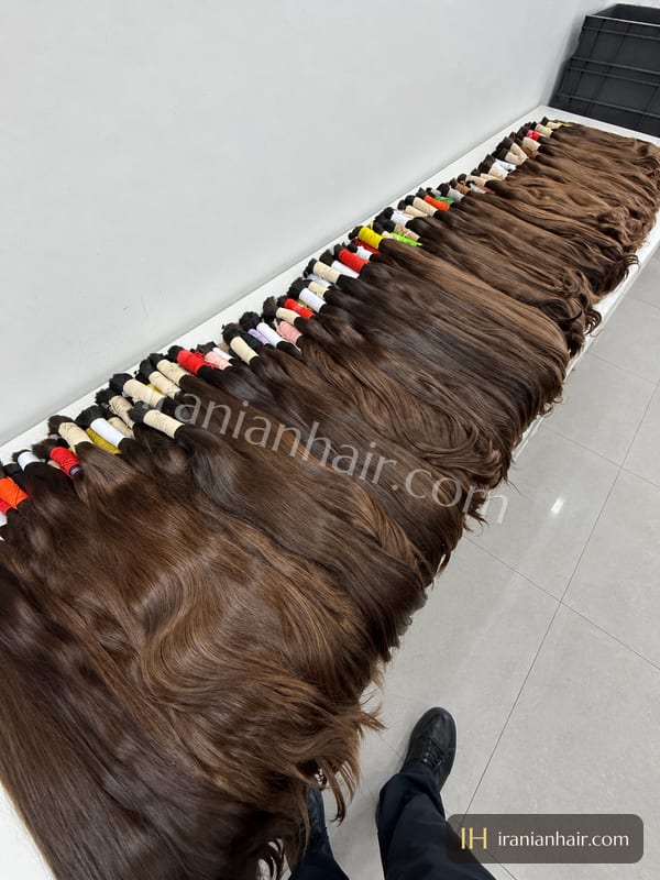 Raw Iranian hair — Package Premium Virgin Hair 07 · 4 kg · Silky · 50-60