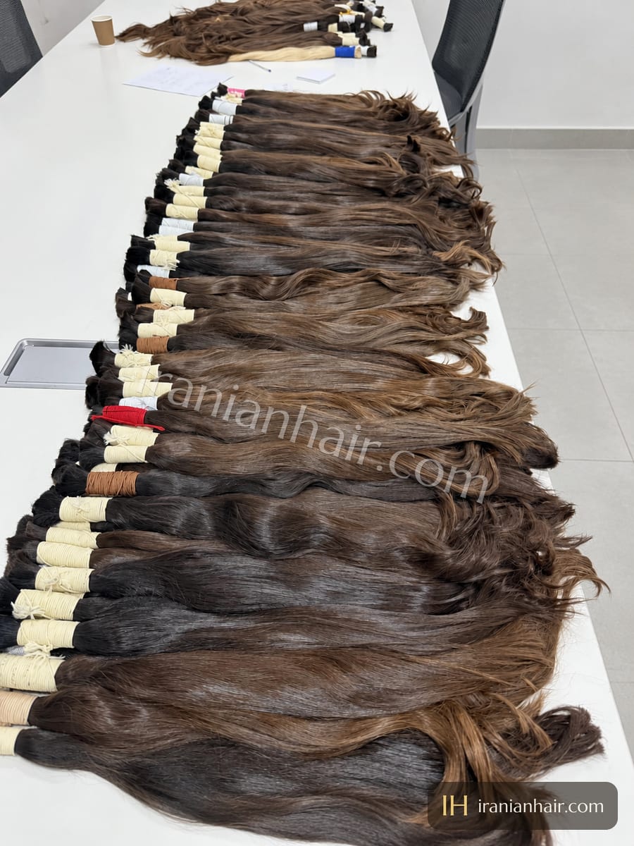 PACKAGE Premium Virgin Hair 02 · 15 KG — Sillky, 50-60